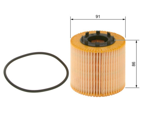 Oil Filter P9198 Bosch, Image 6