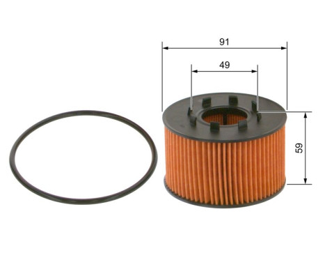 Oil Filter P9239 Bosch, Image 7