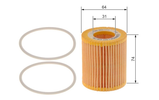 Oil Filter P9248 Bosch, Image 4