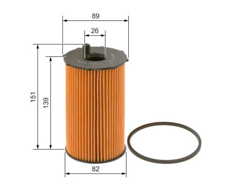 Oil Filter P9307 Bosch, Image 6