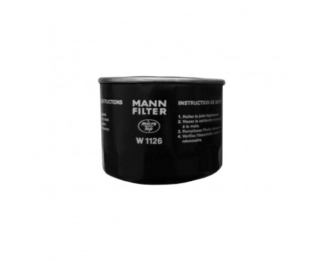 Oil Filter W 1126 Mann, Image 4