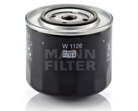 Oil Filter W 1126 Mann, Image 2