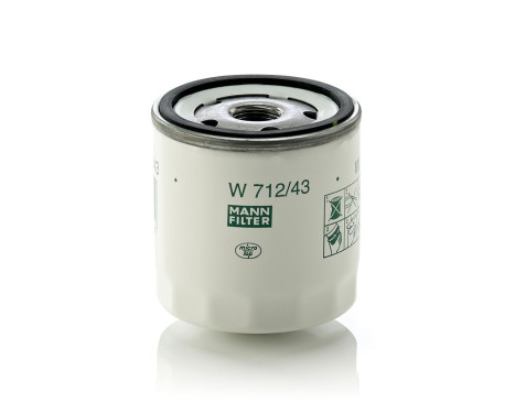 Oil Filter W 712/43 Mann, Image 2