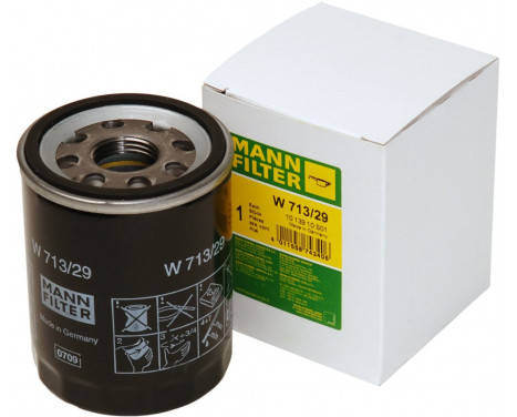 Oil Filter W 713/29 Mann, Image 2