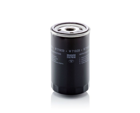 Oil Filter W 719/29 Mann, Image 2