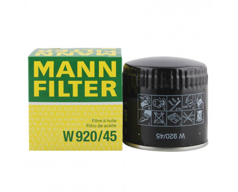 Oil Filter W 920/45 Mann, Image 3
