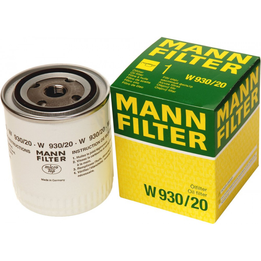 Equivalent Mann Filters Online: Oil, Air & More