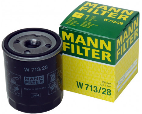 Oil Filter W713/28 Mann, Image 2