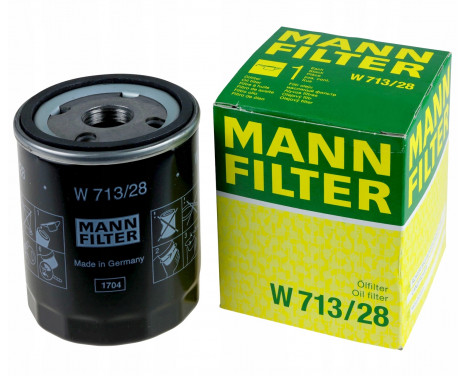Oil Filter W713/28 Mann, Image 3
