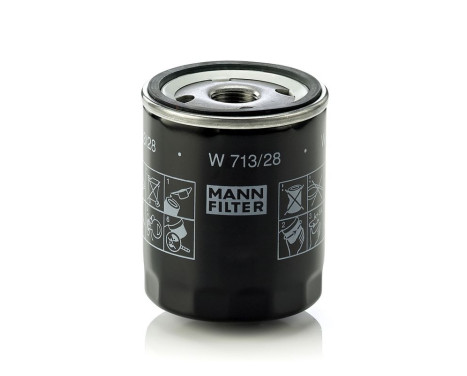 Oil Filter W713/28 Mann, Image 4