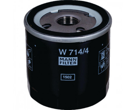 Oil Filter W714/4 Mann, Image 3