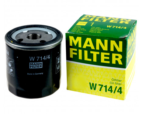 Oil Filter W714/4 Mann, Image 2