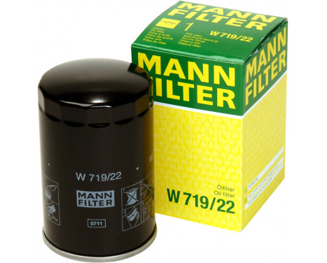 Oil Filter W719/22 Mann, Image 2