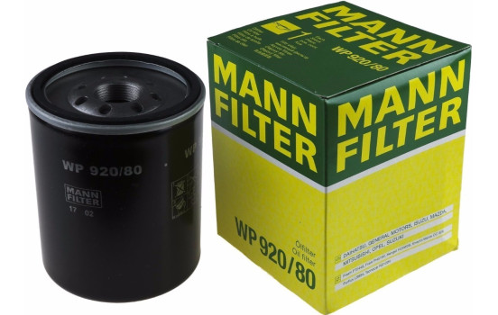 Oil Filter WP 920/80 Mann, Image 2