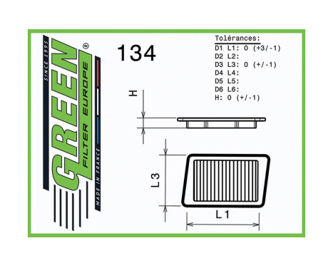 Replacement filter Green, Image 2