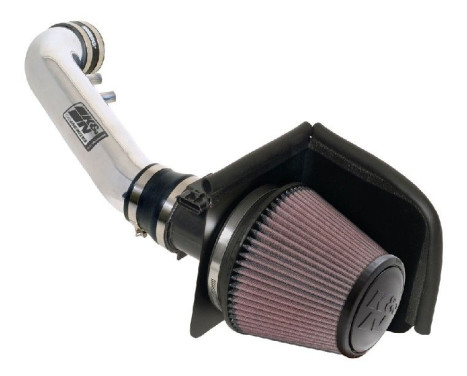 K & N Typhoon Kit Ford Mustang GT 4.6L (CA) 2002-2004 Polished (69-3521) 69-3521TP K&N, Image 2