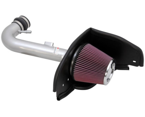 K & N Typhoon Kit Ford Mustang V6-4.0L 2010 Silver (69-3525) 69-3525TS K&N, Image 2