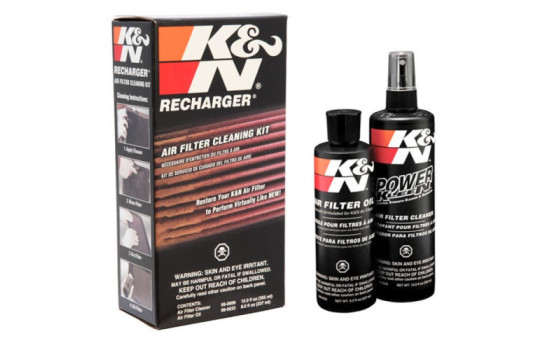 K&N Air Filter Recharger Kit with squeeze bottle oil (99-5050) K&N