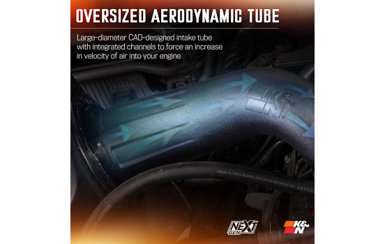 K&N NextGen Cold Air Intake Fits RAM 1500/2500/3500 2009-2018 & 1500 Classic 2019-2024 5.7L 50-1561 K&N, Image 8