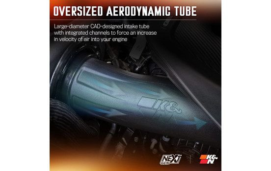 K&N NextGen Cold Air Intake fits RAM 1500 excl. RHO 3.0L L6 2025- (50-1598) K&N, Image 8