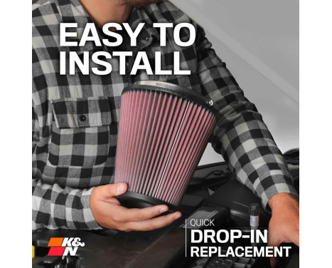 K&N replacement filter fits Mercedes C-Class/GLC/SL/AMG GT L4 2.0 2023- (E-0632) K&N, Image 7