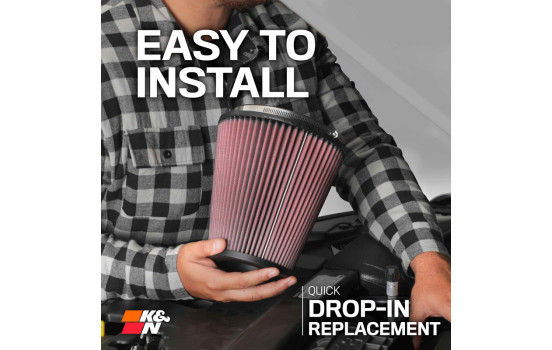 K&N replacement filter fits Mercedes C-Class/GLC/SL/AMG GT L4 2.0 2023- (E-0632) K&N, Image 7