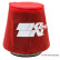K & N Nylon cover conical, red (22-2040PR), Thumbnail 2