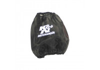 K&N Sport Filter Cover RF-1048, Black (RF-1048DK)