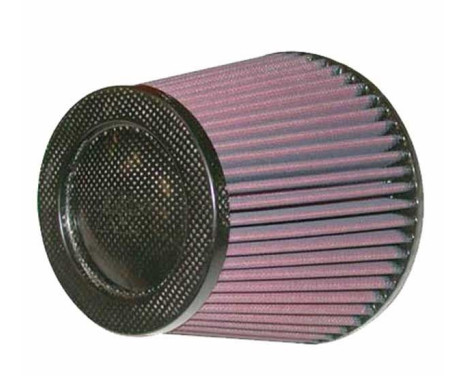K & N universal conical filter 127mm connection, 165mm bottom, 114mm top, 143mm height, carbon top (R, Image 2