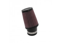 K&N Universal Conical Filter 62mm 20 Degree Connection, 95mm Bottom, 76mm Top, 127mm Height - snowm