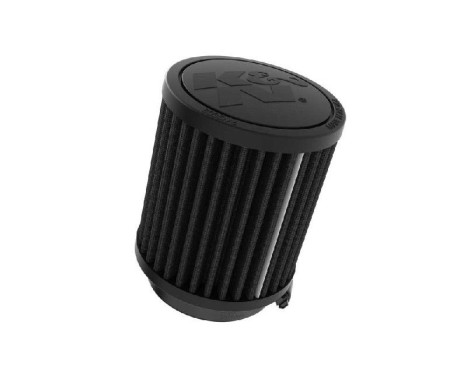 K&N Universal Dryflow Black Air Filter Round 62mm connection, 89mm diameter, 102mm height (RU-3118, Image 2
