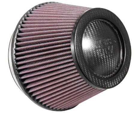 K&N Universal filter - carbon fiber top - 152mm connection, 190mm bottom, 130mm top, 127mm height (R, Image 2