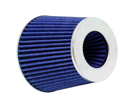 K&N RG-Series universal replacement filter with 3 connection Diameters Blue (RG-1001BL), Image 2