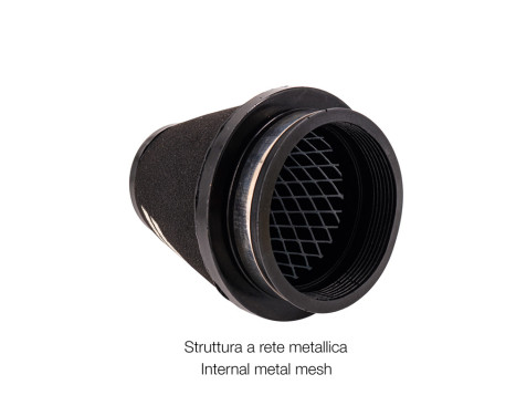 Simoni Racing Universal Foam air filter conical 124/76mm - incl. 3 adapter rings, Image 6