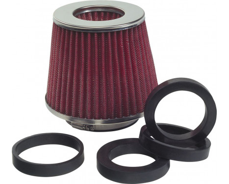 Universal Air filter conical - Incl. 6 adapter rings