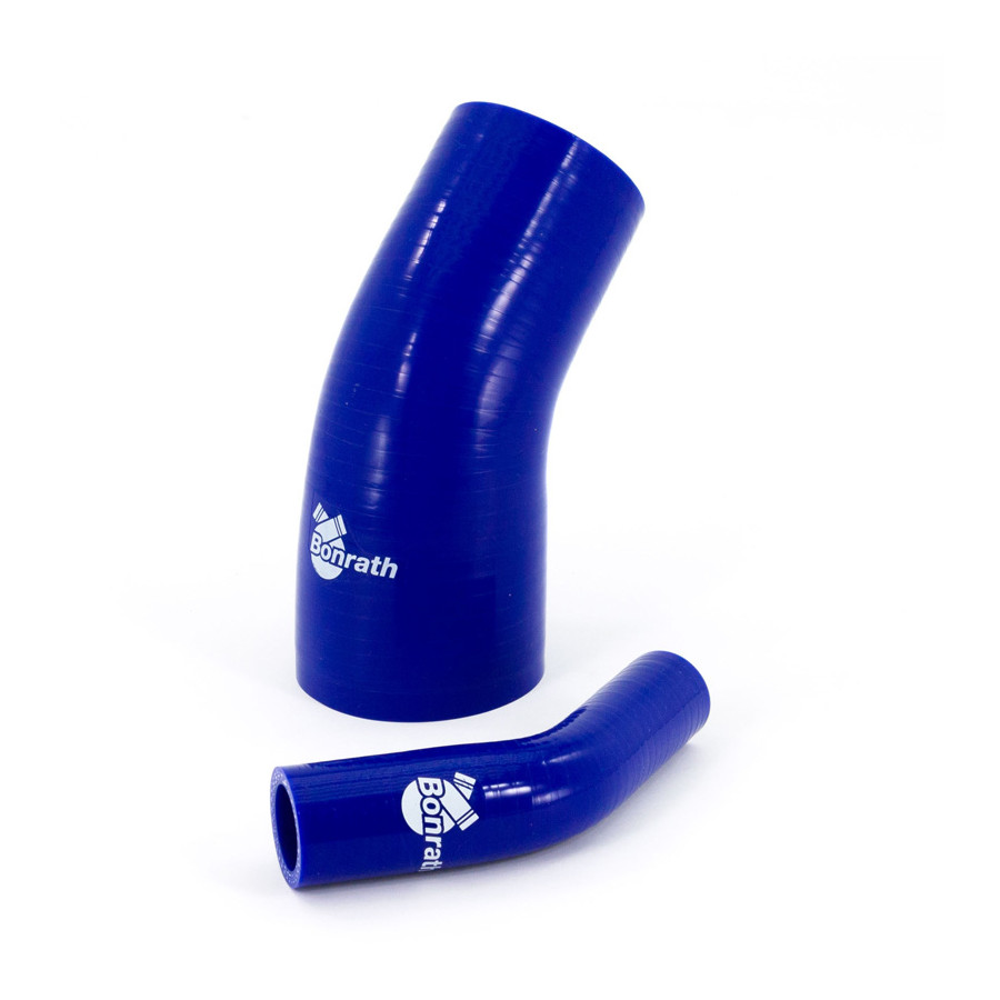 Bonrath Silicone hose Reducer 45 degrees bend - Length: 50mm - Ø63 ...