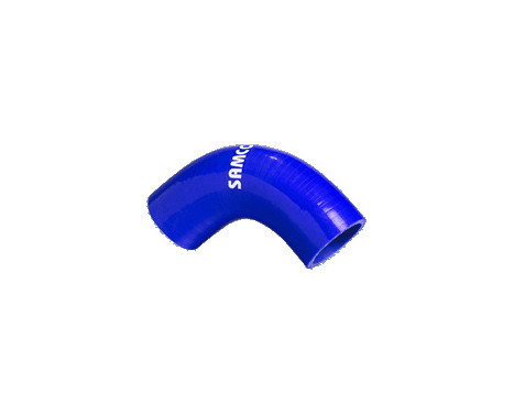 Samco Oil / Petrol resistant blue 90 ° 35mm 102mm
