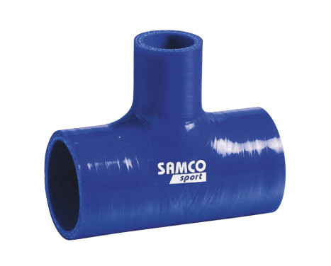 Samco Silicon T-Piece blue 45/25 102mm, Image 2
