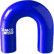 Samco U-Shape Hose blue 70mm 127mm, Thumbnail 2