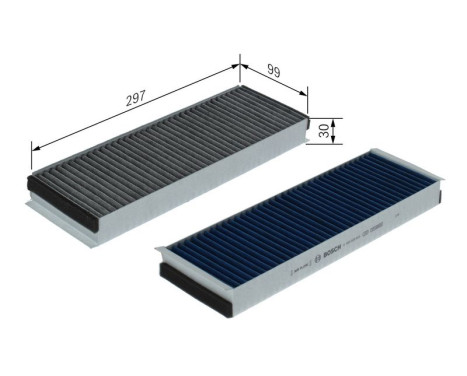 Cabin filter A8605 Bosch, Image 5