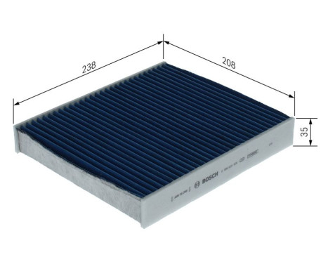 Cabin filter A8606 Bosch, Image 5