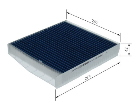 Cabin filter A8621 Bosch, Image 5