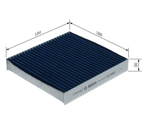 Cabin filter A8631 Bosch, Image 5