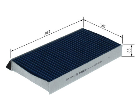 Cabin filter A8634 Bosch, Image 5