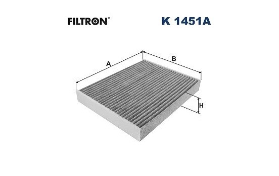 Cabin filter K 1451A Filtron