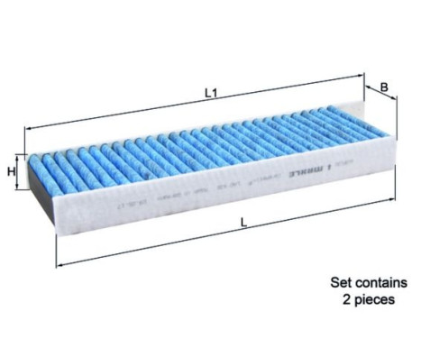 Cabin filter LAO 428/S Mahle