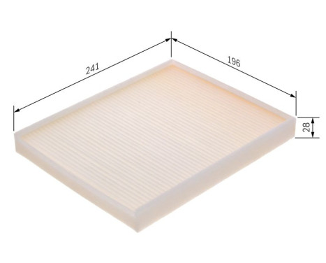 Cabin filter M5159 Bosch, Image 9