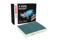Filter, interior air + A8536 Bosch