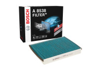 Filter, interior air + A8538 Bosch