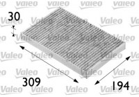 Filter, interior air CLIMFILTER PROTECT 698682 Valeo
